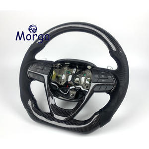 Volante de Fibra de Carbono para <span class=keywords><strong>Cadillac</strong></span>, Compatible con CT4 CT5 CT6 XT4 XT5 XT6 ATS SRX ATS-<span class=keywords><strong>V</strong></span> ATS-L, Personalizable - Product Image 2