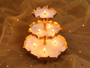Velas de Té sin Aroma, Mini Velas de Cera Decorativas para Mesa, Adorno para Decoración del Hogar, Diwali, Bodas, Fiestas, Mesa de Comedor - Product Image 1
