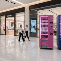 Distributeur Automatique Personnalisé de Produits de Beauté avec SDK, Options de Paiement Multiples et Surveillance à Distance pour Cils et Gloss