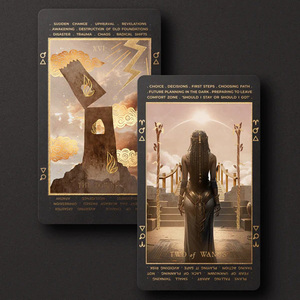 Venta al por Mayor de Cartas del <span class=keywords><strong>Tarot</strong></span> Divinatorias con Diseño Personalizado y Guía - Product Image 1