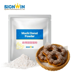 Premezcla de harina para mochi donuts fácil de cocinar, certificada ISO 22000, para puestos de mercado nocturno - Product Image 1