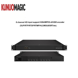 Codificador de Video <span class=keywords><strong>en</strong></span> <span class=keywords><strong>Vivo</strong></span> IP HD MI para Transmisión de TV por Cable Digital, 8, 16, 24 Canales, H264, H265, H.265, CATV, IPTV - Product Image 5