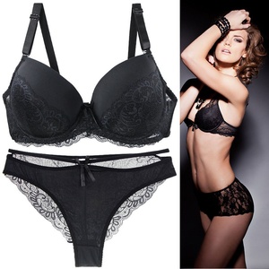Ensemble de lingerie pour femmes, soutien-gorge demi-tasse, taille unique, grande taille, sans couture, une pièce, accessoire réglable, soutien-gorge - Product Image 4