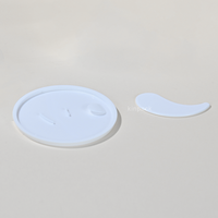 Pots en plastique PP à double paroi recyclables de luxe de 100 ml et 200 ml avec couvercle pour emballages cosmétiques et soins de la peau, couleur et logo personnalisés