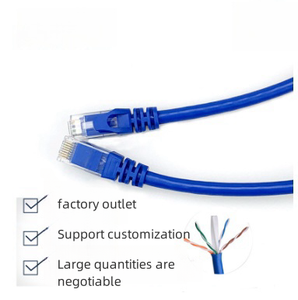 Gigabit che chắn siêu sáu hoàn thành cáp cat6A đồng nguyên chất không được che chở Mười Gigabit cáp siêu sáu lớp mạng Jumper - Product Image 2