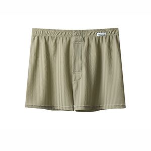 8251 Boxers en soie glacée pour hommes, sous-vêtements, pantalons de détente pour la maison et la plage, slips <span class=keywords><strong>boxer</strong></span>, usine chinoise, en stock, vente en gros, logo personnalisé - Product Image 3