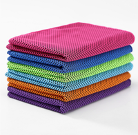 Serviette rafraîchissante douce et respirante 30x80 pour le yoga et le sport, avec logo personnalisé, en microfibre, serviettes de sport rafraîchissantes personnalisées