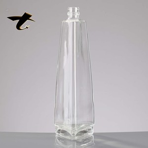 Botella <span class=keywords><strong>de</strong></span> Vidrio Transparente para <span class=keywords><strong>Vodka</strong></span>, Whisky, Brandy, 750 ml, 700 ml, 500 ml, con Tapa <span class=keywords><strong>de</strong></span> Rosca - Product Image 2