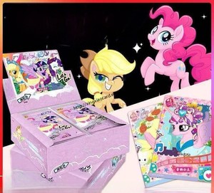 Venta al por Mayor <span class=keywords><strong>de</strong></span> Cartas Coleccionables <span class=keywords><strong>de</strong></span> Anime Kyou My Little Poni Friendship Is Magic Fun Shadow 4 Rare CR TCG Mysterious Box - Product Image 3
