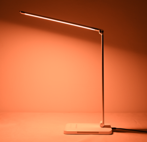 مصباح مكتب LED احترافي لحماية العينين، بمؤشر تجسيد لوني Ra>95، ومؤشر تجسيد لوني عالي RG0، بدون ضوء أزرق، قابل للتعتيم، مصباح دراسة للطلاب والقراءة والعمل المكتبي - Product Image 1