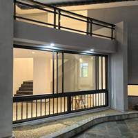 Ventanas y Puertas Corredizas de Vidrio de Impacto Horizontal con Diseño Europeo Moderno, Aleación de Aluminio, Insonorizadas, con Certificación Energy Star, para Hoteles y Cocinas