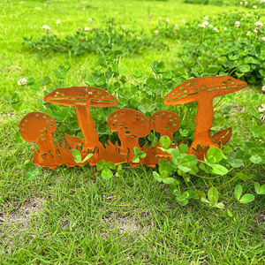 Champignons en <span class=keywords><strong>fer</strong></span> <span class=keywords><strong>forgé</strong></span> bon marché, décoration <span class=keywords><strong>de</strong></span> <span class=keywords><strong>jardin</strong></span> en <span class=keywords><strong>fer</strong></span> ornemental, décoration <span class=keywords><strong>de</strong></span> pelouse et <span class=keywords><strong>de</strong></span> <span class=keywords><strong>jardin</strong></span> en plein air - Product Image 1