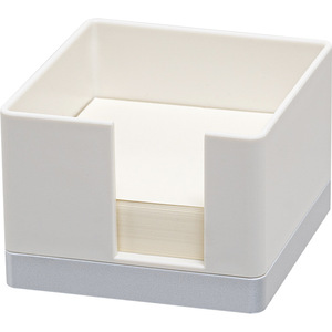 Sticky Note Storage Box Square Plastic Office Organizer 100x100x45cm Standing Type Neatening Storage - Product Image 1