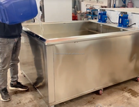 Le panneau solaire transparent de refroidissement direct bloc de brique de glace utilisé de 1 tonne font le prix de machine en Allemagne avec le Nigeria