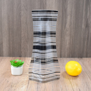 PE PET Eco Friendly Material Soft Flower Vase <b>Bag</b> Foldable Collapsible Transparent Bouquet <b>Packaging</b> <b>Bag</b> for Wedding Decor - Product Image 5
