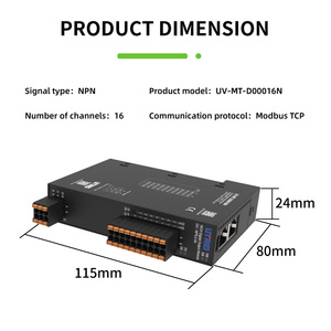 Módulo de E/S Remoto de 16 Salidas Digitales con Precio Mayorista, Controlador de Programación PLC Modbus TCP - Product Image 2