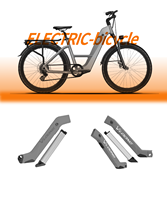 Boîtier de batterie au lithium-ion 18650 en alliage d'aluminium durable personnalisé HENGINYU 12v-56v 30A BMS pour vélo électrique professionnel