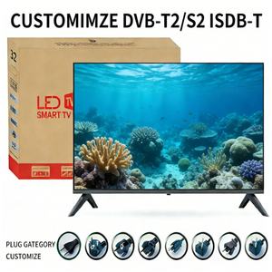 ทีวีแอลอีดีสมาร์ทแอนดรอยด์ขนาด 65 นิ้ว ของแท้ แบรนด์ใหม่ พร้อมไฟแบ็คไลท์แอลอีดีความละเอียดสูง ผลิตตามสั่ง (OEM) จอแบน สำหรับโรงแรม - Product Image 1