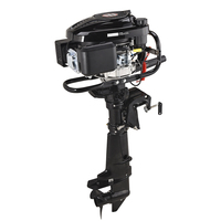 Moteur hors-bord à essence 4 temps 6,5 CV amélioré, nouvelle version avec système de contrôle du moteur Loncin