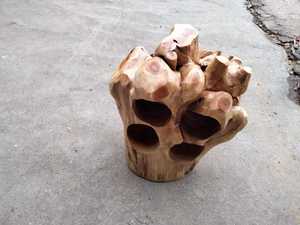 Encimera de madera compacta de 4 botellas, soporte para botellas de vino tinto, estante de almacenamiento de vino de madera, Cubo de bodega para el hogar, cubos de hielo, tinas para bebidas - Product Image 6