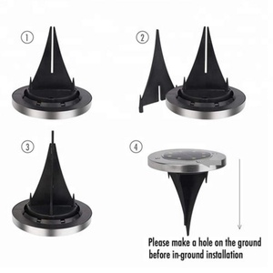 Lumière LED étanche pour pont de bateau, lampes solaires pour pont, allée et quai - Product Image 5