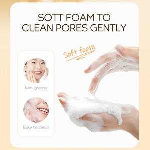 <span class=keywords><strong>Meilleur</strong></span> <span class=keywords><strong>Nettoyant</strong></span> <span class=keywords><strong>Visage</strong></span> Moussant Doux Naturel Biologique Curcuma Acide Kojique <span class=keywords><strong>Nettoyant</strong></span> et Hydratant pour Peaux Sensibles - Product Image 4