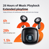 Casque sans fil TWS QERE E40 à quatre microphones ENC, écouteurs intra-auriculaires pour jeux, écouteurs Bluetooth