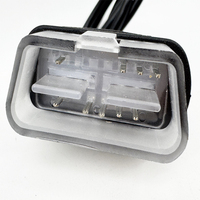 J1962 OBD2 Series-Conector de diagnóstico de vehículo de gasolina Cable Lector de código genuino Escáner de diagnóstico Y1 Arnés de cableado OBD