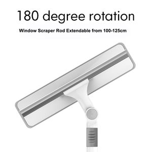 Koocca thép không gỉ Kính thiên văn cực cửa sổ scraper bàn chải sạch hộ gia đình gương làm sạch công cụ & phụ kiện - Product Image 3