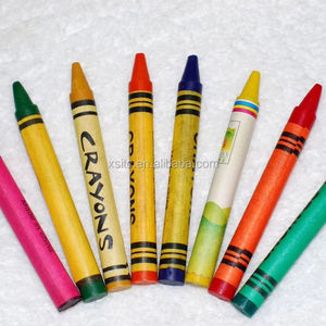 Оптовая продажа, дешевые восковые мелки для школьных классов, набор цветов в пластиковой коробке, идеально подходит для студентов и художественных проектов - Product Image 1