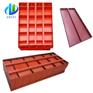 Q235 hệ thống ván khuôn bê tông có thể điều chỉnh tái sử dụng hệ thống bảng điều khiển cột thép tường kim loại hình thức khuôn - Product Image 6