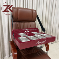 ZKAI Nuevo Diseño Bandeja Portátil para Snacks Estilo Arnés Tiramisú con Correa, Bandeja para Pasteles, Exhibidor de Pasteles para Fiestas, Eventos y Accesorios de Boda