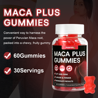 Jiaoming prix d'usine Big Booty Butt Maca Plus Gummies sain et délicieux bonbons mous nutritifs