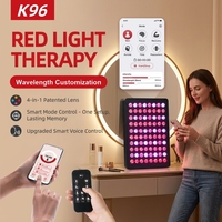 Panneau de luminothérapie rouge avec support, version améliorée APP, instrument de luminothérapie LED