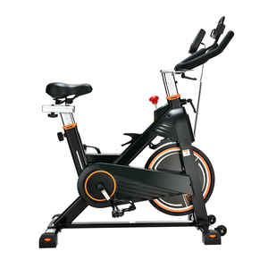 Vélo de spinning magnétique à usage domestique avec volant d'inertie de 10 kg, vélo de fitness d'intérieur silencieux à transmission par courroie, moniteur LCD, entraîneur cardio - Product Image 5