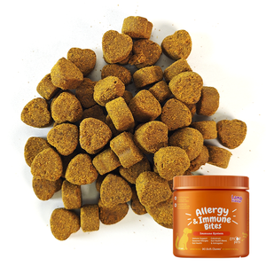 Vitamin esensial gigit suplemen kunyah lembut dukungan alergi dan alergi anjing perawatan kesehatan - Product Image 5