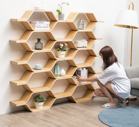 Étagère murale minimaliste moderne, décoration murale pour salon et chambre à coucher, étagère murale de consolidation de rangement