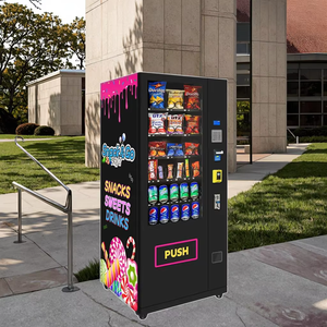 Máquina Expendedora de aperitivos y bebidas de nuevo estilo 2024, máquinas expendedoras al aire libre - Product Image 6