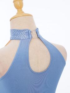 Justaucorps de danse pour filles de 6 à 16 ans, idéal pour le patinage artistique, la gymnastique, la danse latine, les spectacles et les performances sur scène. - Product Image 4