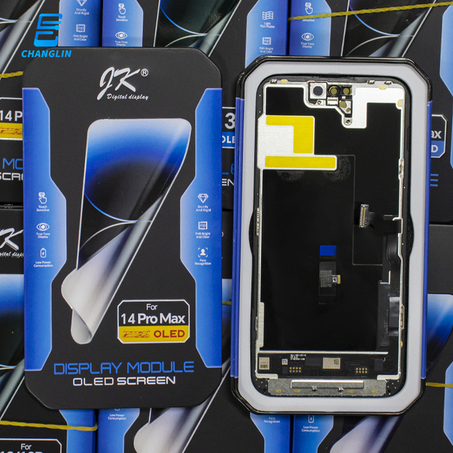 In Stock Fast Shipping Display Assembly Mobile Phone Screen JK for Iphone 14 Pro Max TFT Repair Shop Wholesaler Distributor