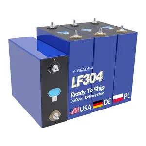 Eva 304ah 3.2v Lifepo4 תא סוללה פריזמטי כיתה A Lf304 Lfp אקו Lipo4 האיחוד האירופי ארה""ב מחסן ליתיום יון Ev אנרגיה סולארית