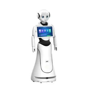 Robot di ricezione commerciale servizio di benvenuto Robot umani Hotel Mobile Service Ai Robot