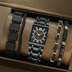 New Foreign Trade Square Men's Business Watch Quartz Casual Student Wristwatch Fashion Watch <b>Dropshipping</b> - Product Image 1