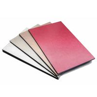 3mm 4mm Alucobond Acp Aluminium Composite Aluminium Acm Panneaux muraux Feuille Métallique Mat Façade Bardage Prix