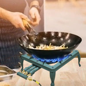 Réchaud à <span class=keywords><strong>gaz</strong></span> portable en fonte robuste pour cuisines commerciales, camping-cars, usage extérieur et barbecue domestique - Product Image 6