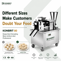 Nouvelle machine commerciale de fabrication de tourtes à la viande, petite machine à samosas pour la maison, machine à dumplings de table
