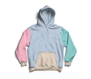 Verschiedene Farben Blank Hoodies 100 Baumwolle Fleece Pullover Mit Kapuze Color blocked Hoodie Sweatshirt