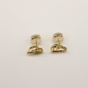 Boucles d'oreilles pendantes Heart Ladder avec diamants de 0.19 ct de clarté VS-SI pour cadeau disponibles en or jaune blanc rose-Certifié IGI - Product Image 6