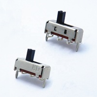 Micro-interrupteur à glissière pour sèche-cheveux vertical, 2 positions, broches courbées, 2 voies, produits numériques