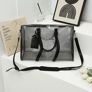 Sac de voyage en PVC transparent, vente en gros d'usine, nouveau design, sac fourre-tout amusant, sac bandoulière, organisateur de plage - Product Image 1